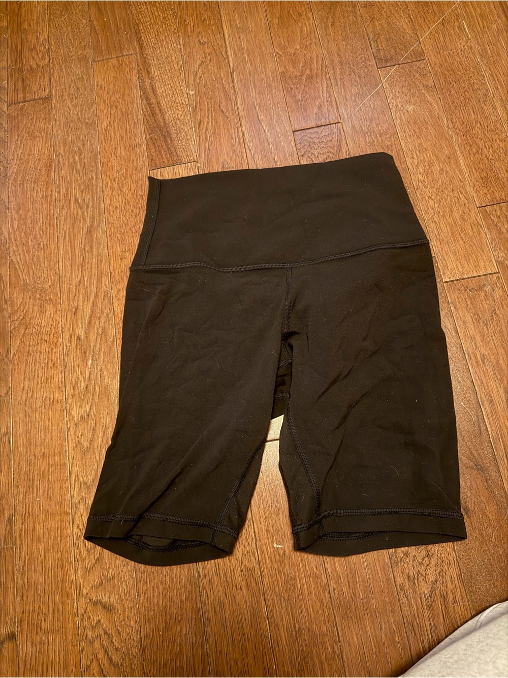 lululemon athletica Black High-Rise Bike Shorts